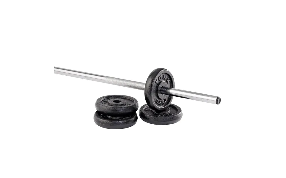 York 4 X 2.5kg Cast Iron 1 Weight Plates
