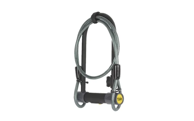 High Security U Bike Lock With Cable Sold Secure Gold