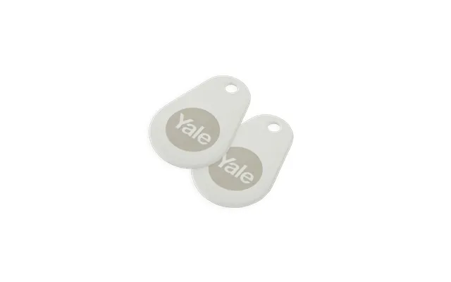 Key Tag Twin Pack In White