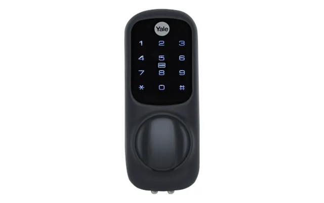 Keyless Connected Smart Lock-black