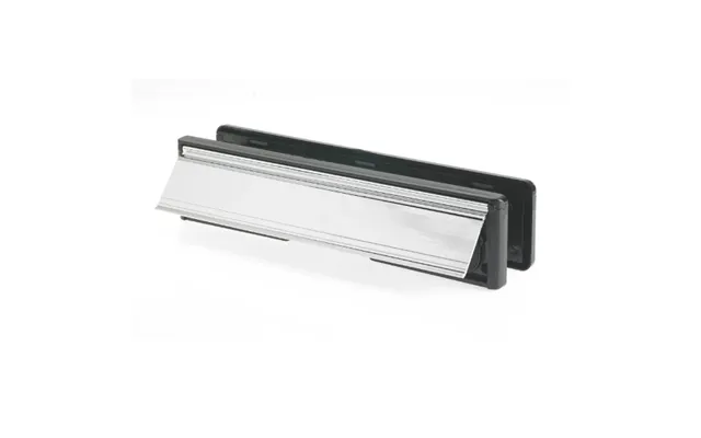 Letterplate 12 - Polished Chrome