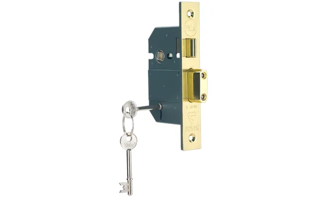 M560 British Standard Sashlock 2.5-polished Brass