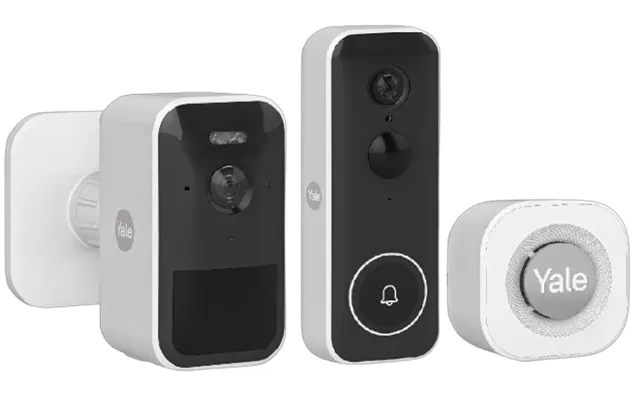 Outdoor Camera With Video Doorbell And Chime