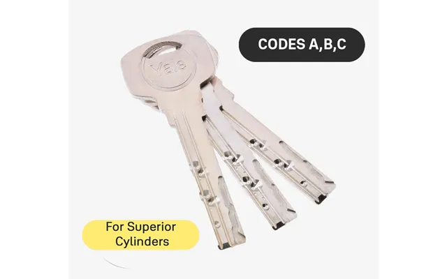 Superior 1 Star Set Of 3 Keys