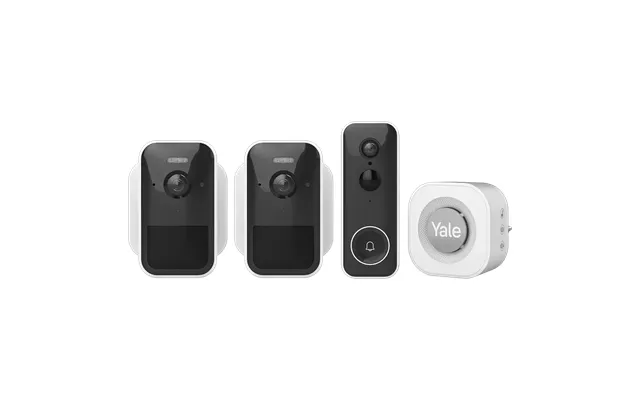 Yale Outdoor View Bundle With 6 Months Free Enhanced Features
