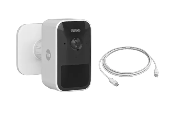 Yale Smart Outdoor Camera And Usb Cable