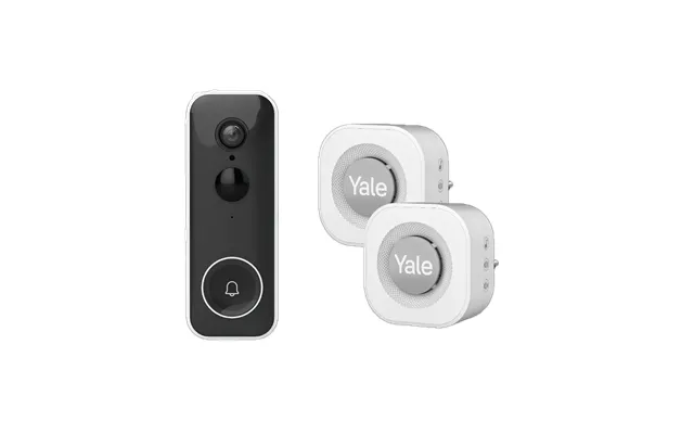 Yale Smart Video Doorbell And 2 X Doorbell Chimes