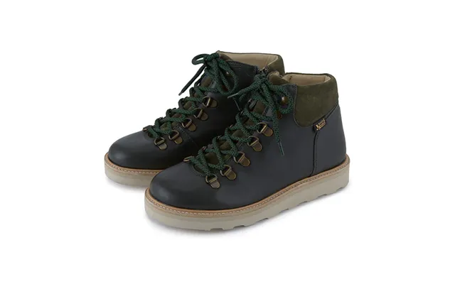Eddie Ankle-high Hiking Kids Boot Hunter Green Leather Size Eu 36 Uk 3