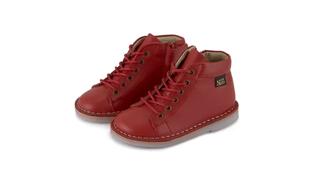Fletcher Kids Monkey Boot Red Leather Size Eu 31 Uk 12.5 Us 1 product image