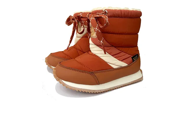 Peak Kids Snow Boot Orange Rust Textile Size Eu 31 Uk 12.5 Us 1