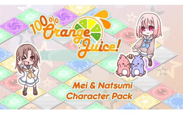 100% Orange Juice - Mei & Natsumi Character Pack