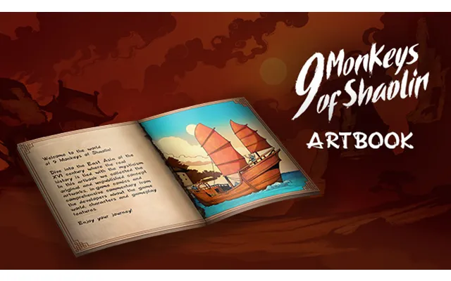 9 Monkeys Of Shaolin - Digital Artbook