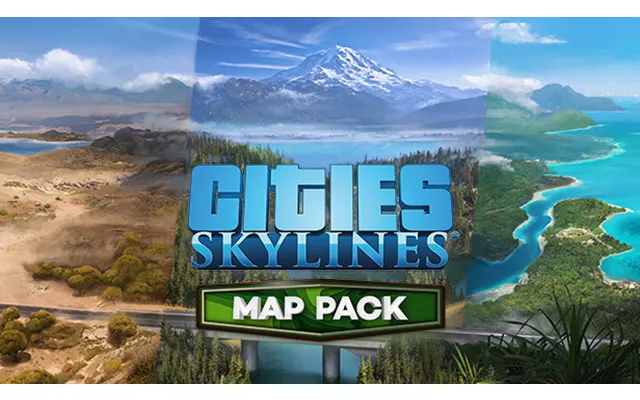 Cities Skylines - Content Creator Pack Map Pack