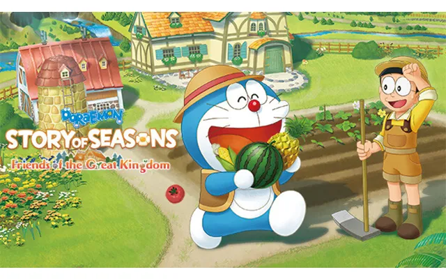Doraemon Story Of Seasons Friends Of The Great Kingdom Deluxe Edition