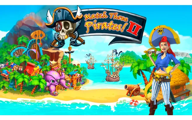 Match Three Pirates 2