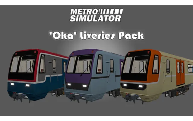 Metro Simulator - 'oka' Liveries Pack