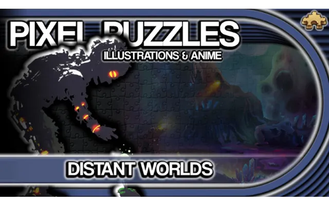 Pixel Puzzles Illustrations & Anime - Jigsaw Pack Distant Worlds