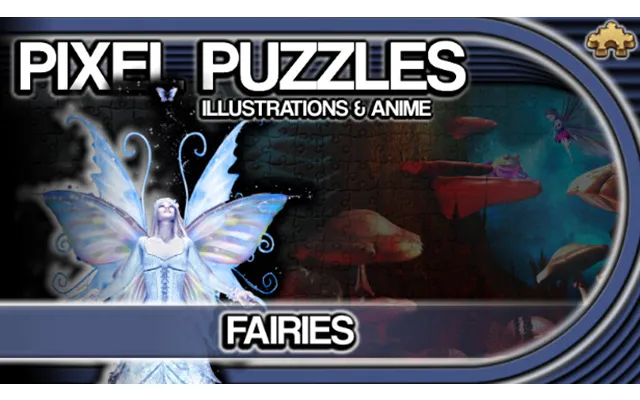 Pixel Puzzles Illustrations & Anime - Jigsaw Pack Fairies