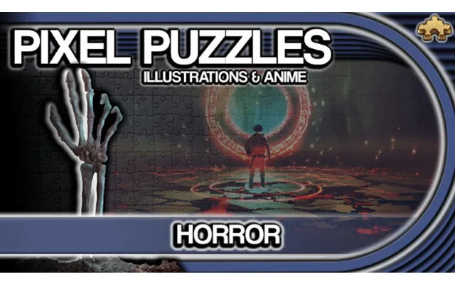 Pixel Puzzles Illustrations & Anime - Jigsaw Pack Horror