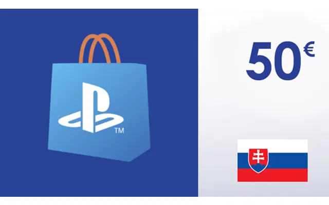Playstation Network Card 50 - Psn Slovakia
