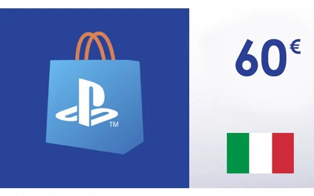 Playstation Network Card 60 - Psn Italy