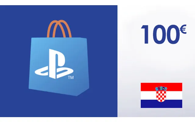 Playstation Network Gift Card 100 Eur - Psn Croatia