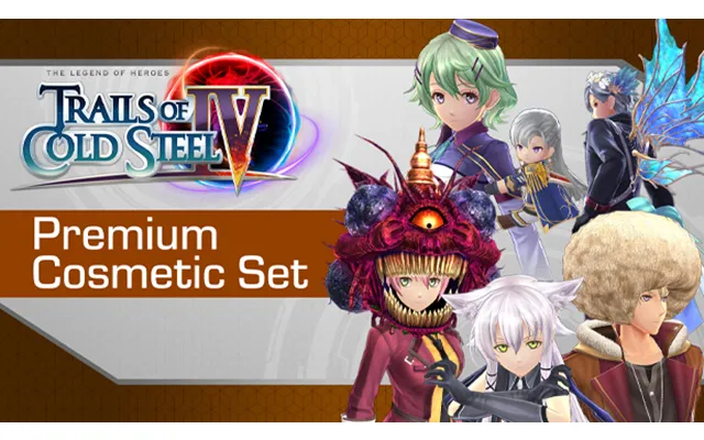 The Legend Of Heroes Trails Of Cold Steel Iv - Premium Cosmetic Set
