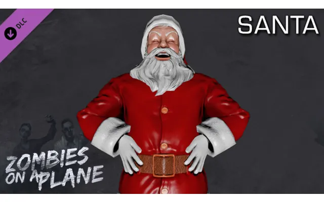 Zombies On A Plane - Santa