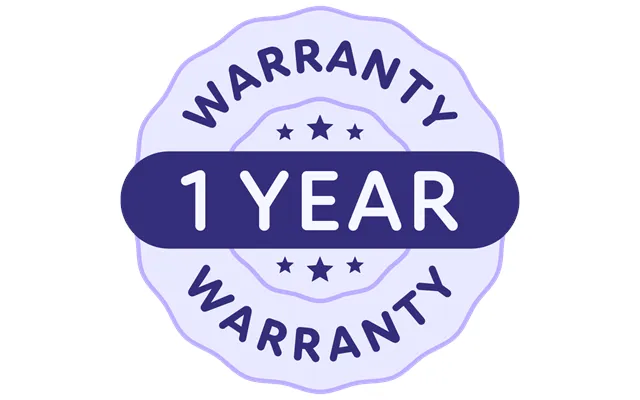1-year Warranty