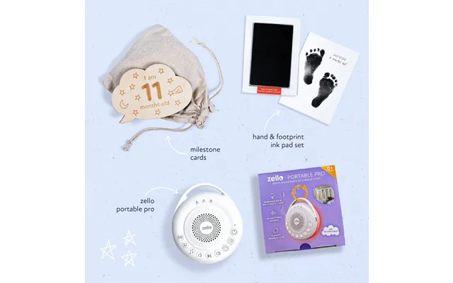 Zello Newborn Keepsakes Bundle