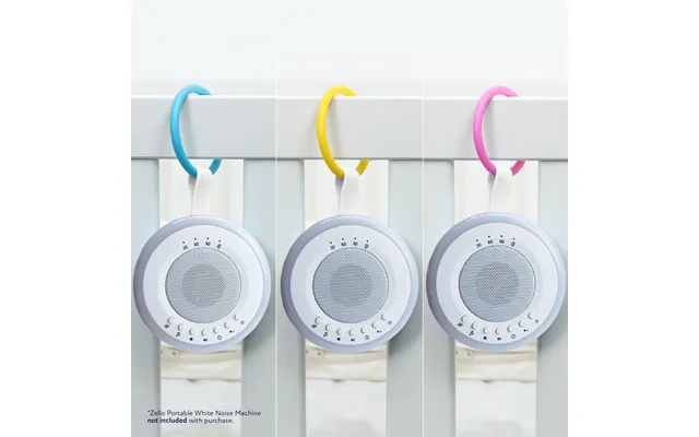 Zello Set Of 3 Colourful Clips - White product image