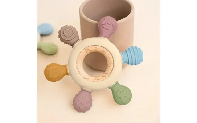 Zello Wooden Teething Ring