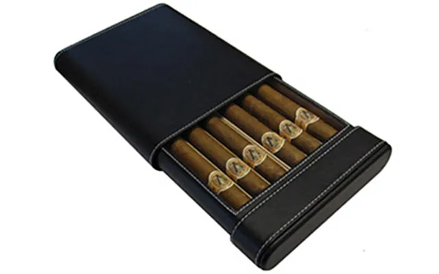 6 Cigar Leather Case Humidor