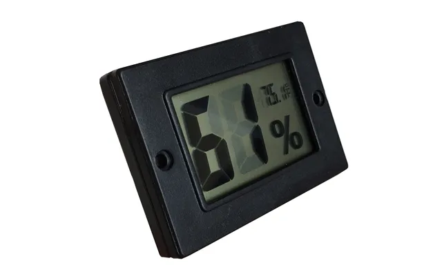 Black Digital Cigar Hygrometer