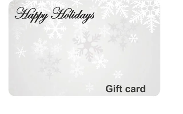 Happy Holidays Gift Card