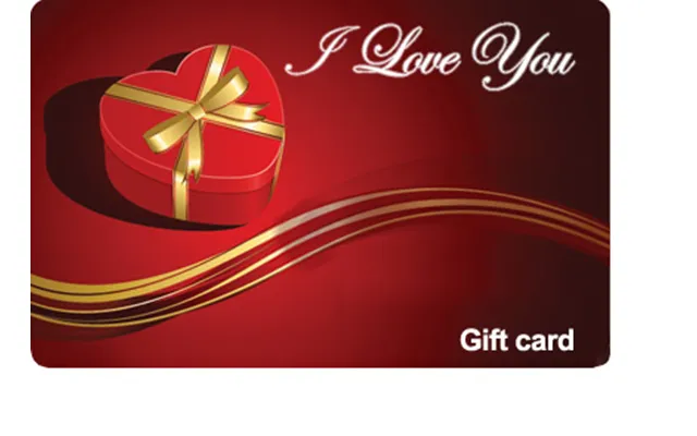 I Love You Gift Card