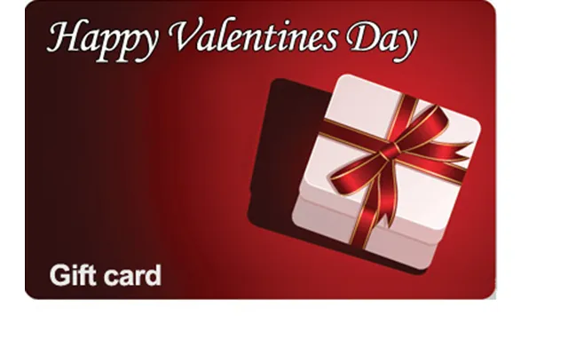 Valentine's Day 1 Gift Card