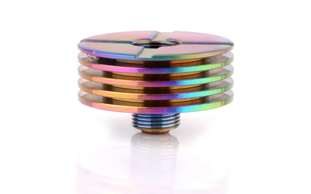 510 Heat Dissipation Heat Sink For Atomizers - Rainbow