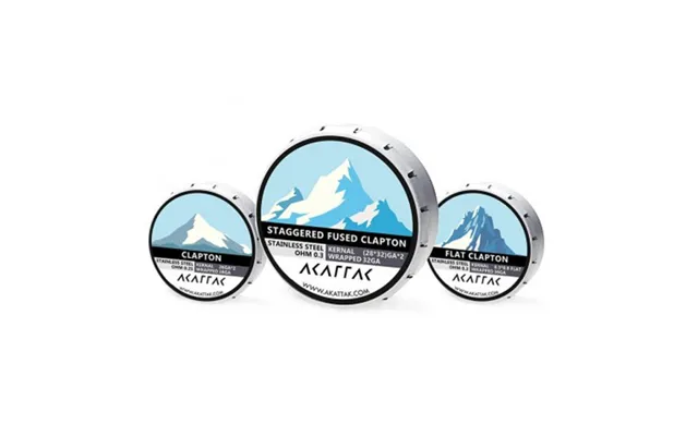 Akattak 316 Stainless Steel Prebuilt Coil Set 3-in-1 - 26pcs