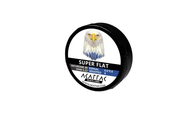 Akattak Nichrome 80 Super Flat Prebuilt Coil - 20pcs