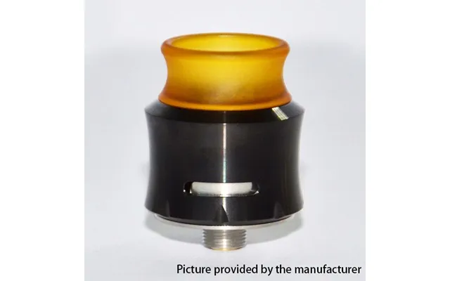 Andromeda Style 304ss 24mm Rda Rebuildable Dripping Atomizer W Bf Pin - Black