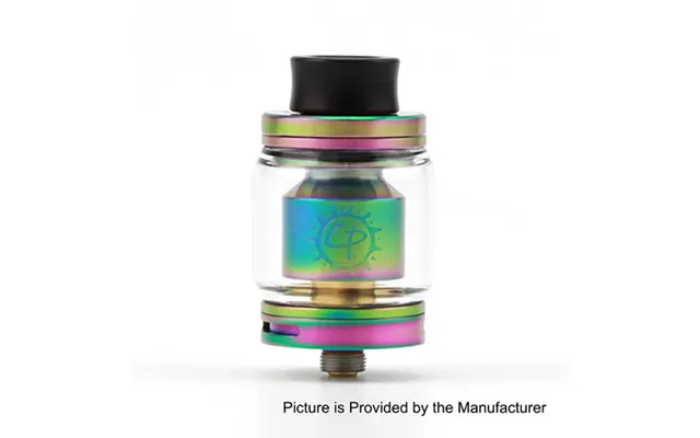 Authentic Advken Cp 24mm Rta Rebuildable Tank Atomizer - Rainbow