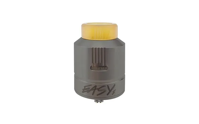 Authentic Afk Studio Easy One 24mm Eda Rda Rebuildable Dripping Atomizer - Gun Metal