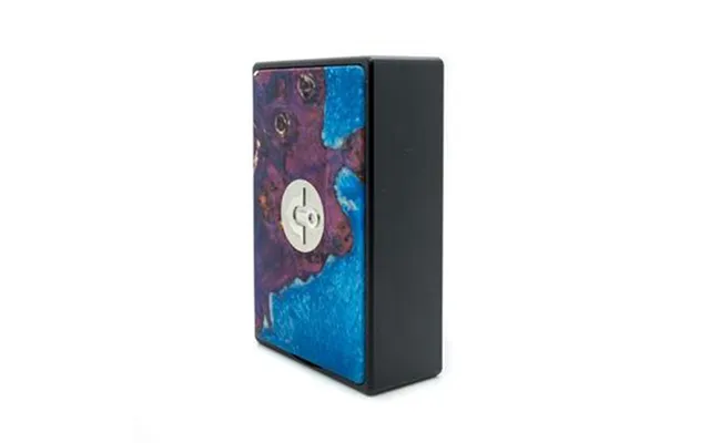 Authentic Asmodus Eos 180w Touch Screen Tc Vw Variable Wattage Stablized Wood Box Mod - Blue