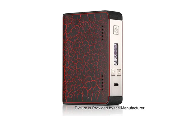 Authentic Athena Pride 250w Tc Vw Variable Wattage Box Mod - Red Dots Black