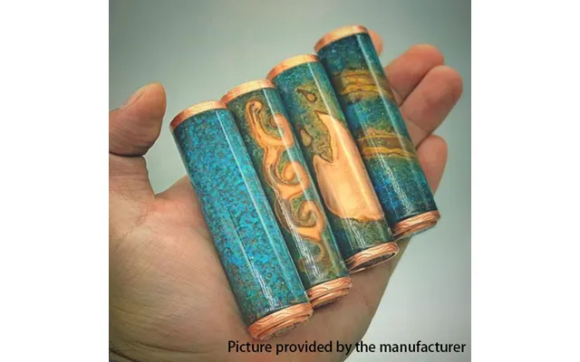 Authentic Burce Vape The Original 18650 24mm Hybrid Patina Mechanical Mod 1pc - Random Color