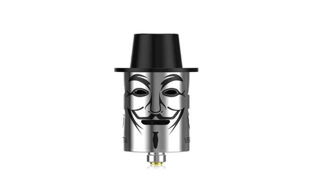 Authentic Fumytech Vendetta 24mm Rda Rebuildable Dripping Atomizer - Silver