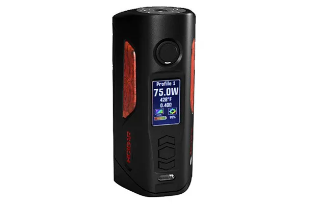 Authentic Hcigar Vt75d 75w Tc Vw Apv Box Mod - Black