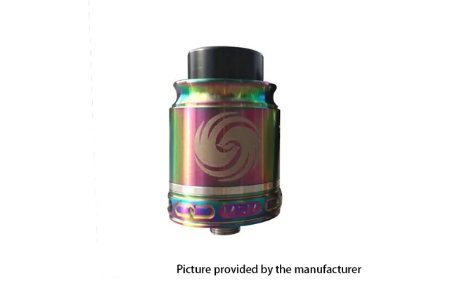Authentic Omeka Msm Phoebe 24mm Rda Rebuildable Dripping Atomizer - Rainbow