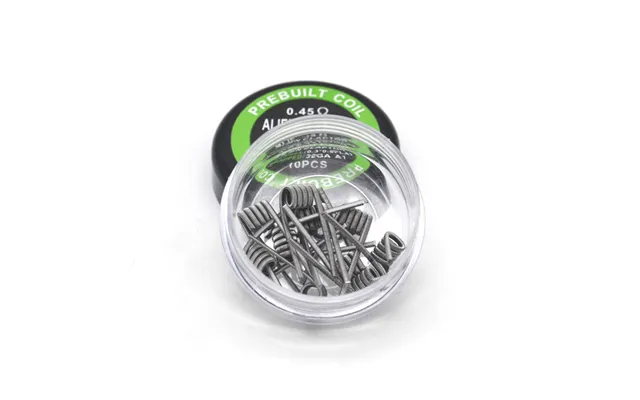 Authentic Pirate Coil Pre-made Alien Coil Kanthal A1 32ga 0.45ohm Stainless Steel Coil 3